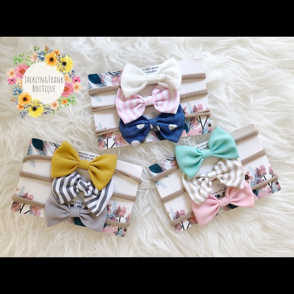Other - 🎊RESTOCKED!🎊 Baby girl headbands bundle